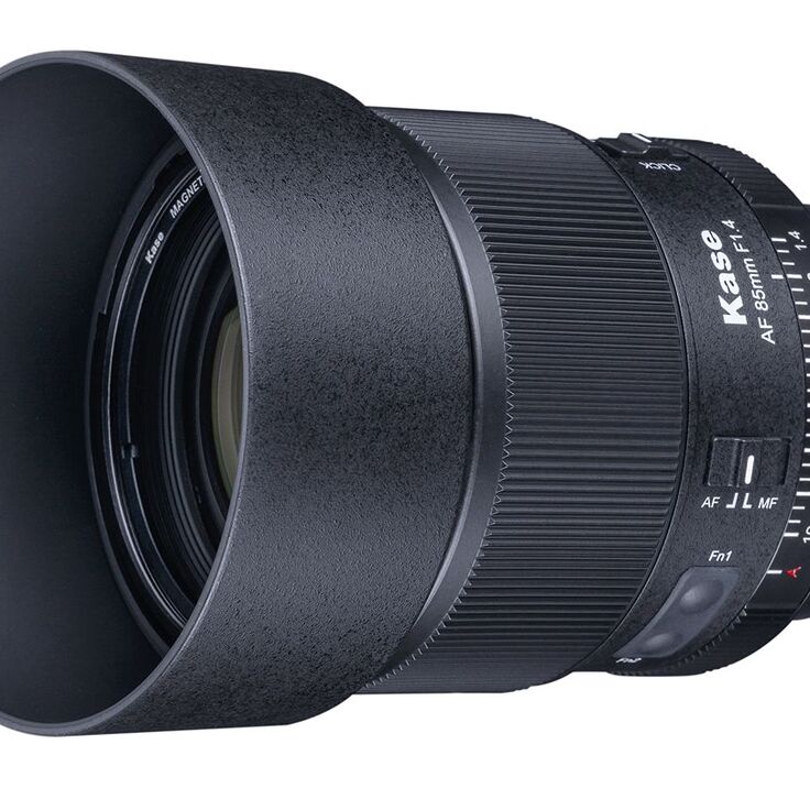 Kase packs a lot into the 85mm F1.4 full-frame prime lens 